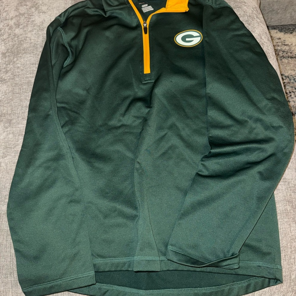 Green Bay Packers Quarter-Zip Pullover